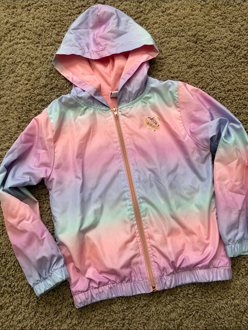 Body Glove Pink and Lavender Hooded Jacket - Picture 4 of 5